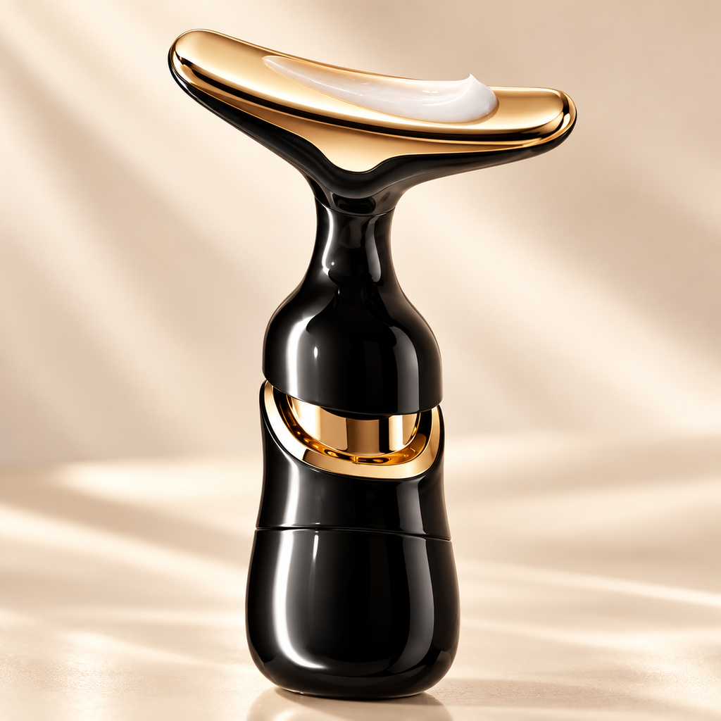 The Sculpt Wand paired with skincare cream